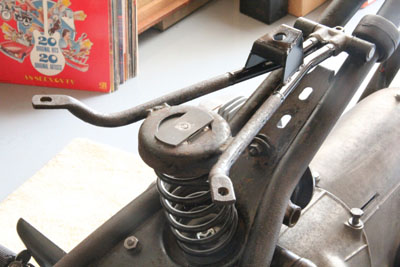 KS601 seat frame mounted to Comfort spring.